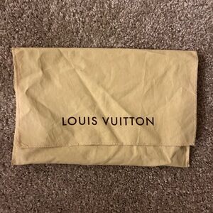 Lot of 6 Assorted Authentic Louis Vuitton Dust Bags